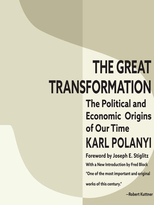 cover image of The Great Transformation